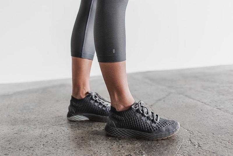 Nobull Pace Crop Women's Jogger Dark / Grey | USA V2159R